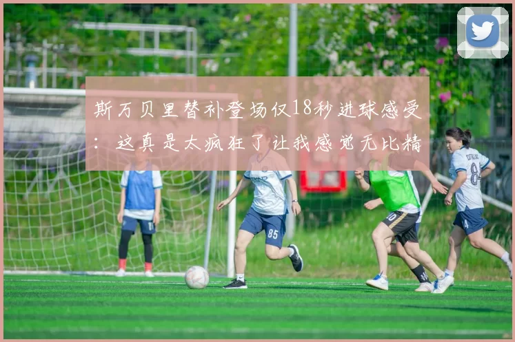 斯万贝里替补登场仅18秒进球感受：这真是太疯狂了让我感觉无比精彩